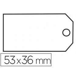 Étiquette à fil apli agipa 36x53mm cartonnette blanche...