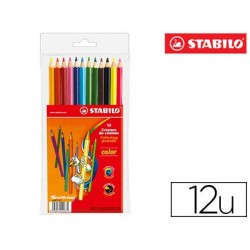 Crayon couleur stabilo color bois hexagonal 175mm facile...
