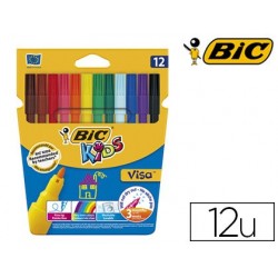 Feutre bic kids visa coloriage encre lavable capuchon...