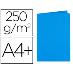 Chemise exacompta super carte 240x320mm 210g coloris bleu...