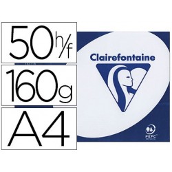 Papier clairefontaine clairalfa extra blanc a4 160g/m2...