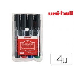 Marqueur uniball uni prockey permanent pointe ogive encre...