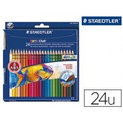 Crayon couleur staedtler noris club aquarell mine 3mm abs...