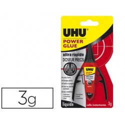 Colle rapide uhu power glue doseur application précise...