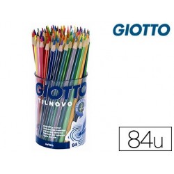 Crayon couleur giotto stilnovo hexagonal 6.8mm mine...