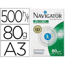 Papier navigator multifonction universal a3 80g blancheur...