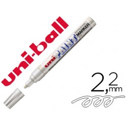 Marqueur uniball paint marker permanent pointe conique...