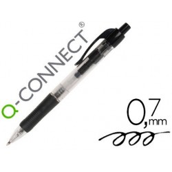 Stylo-bille q-connect rétractable écriture moyenne 0.7mm...