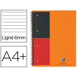 Cahier notebook oxford optik paper couverture rigide a4+...