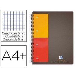Cahier notebook oxford optik paper couverture rigide a4+...