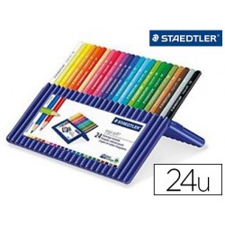 Crayon couleur staedtler ergosoft triangulaire 175mm mine...