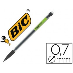 Porte-mine bic matic classic 0.7mm embout gomme corps...