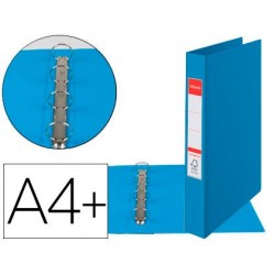 Classeur esselte carton vivida 4 anneaux standard dos...