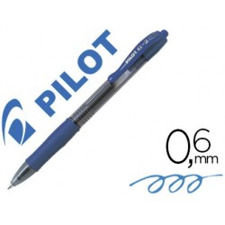 Stylo-bille pilot g2 10 écriture moyenne 0.6mm encre gel...
