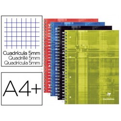 Cahier clairefontaine bind'o block reliure intégrale a4+...