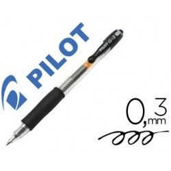 Stylo-bille pilot g2 5 écriture fine 0.3mm encre gel...