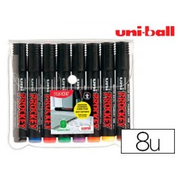 Marqueur uniball uni prockey permanent pointe ogive tracé...