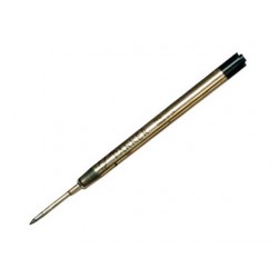 Recharge parker stylo-bille métal largeur fine coloris noir