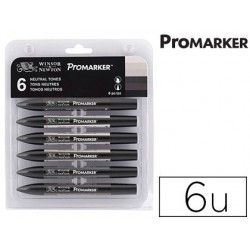 Marqueur professionnel w&n promarker double pointe tons...