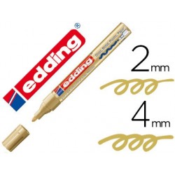 Marqueur edding permanent peinture e750 pointe moyenne...