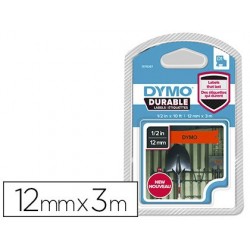 Ruban dymo d1 polyester adhésif permanent 12mmx3m...