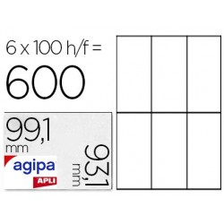 Étiquette adhésive apli agipa multi-usage 99.1x93.1mm...