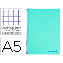 Cahier spirale liderpapel a5 micro wonder 240 pages 90g...