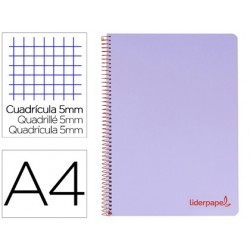 Cahier spirale liderpapel a4 micro wonder 240 pages 90g...