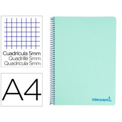 Cahier spirale liderpapel a4 micro wonder 240 pages 90g...