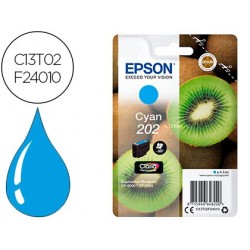 Cartouche epson jet d'encre 202 couleur cyan 300p