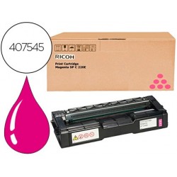 Toner ricoh aficio sp c250 magenta 1.600 pag