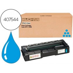 Toner ricoh aficio sp c250 cyan 1.600 pag