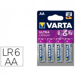 Pile lr6 lithium professional
