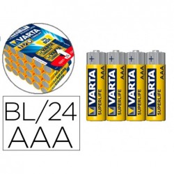 Pile varta alcaline energy aa / lr03 big box paquet 24...
