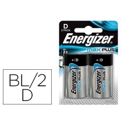 Pile energizer max plus lr20/d bp2