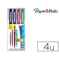 Stylo-feutre paper mate flair standard pointe moyenne 1mm...