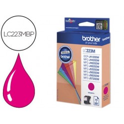 Cartouche brother jet d'encre originale lc223m couleur...