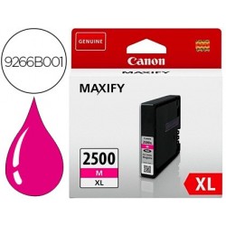 Cartouche canon jet d'encre pgi-2500 xl couleur magenta...