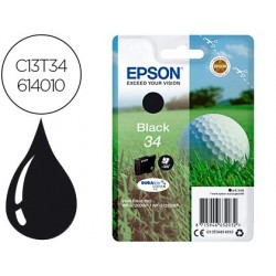 Cartouche epson n34 jet d'encre couleur noir