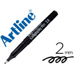 Marqueur artline calligraphie largeur trait 2mm pointe...