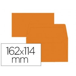 Enveloppe oxford c6 114x162mm 120g gommée coloris orange...