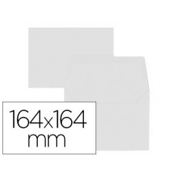 Enveloppe oxford vélin 164x164mm 120g coloris blanc étui...