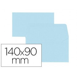 Enveloppe oxford vélin 90x140mm 120g coloris bleu ciel...