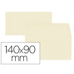 Enveloppe oxford vélin 90x140mm 120g coloris vanille étui...