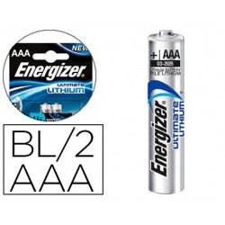 Pile energizer lithium i.c.e. lr03 taille aaa blister 2...
