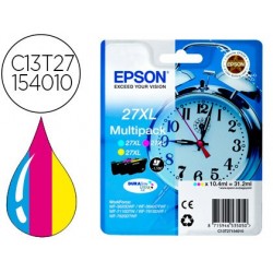 Cartouche epson t2715 jet d'encre c13t27054010 3 couleurs...