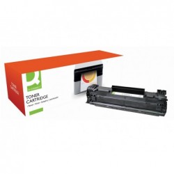 Toner laser q-connect compatible imprimantes hp ce285a...