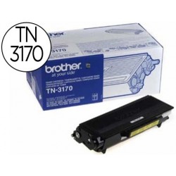 Toner laser brother tn3170 couleur noir haute capacité 7000p