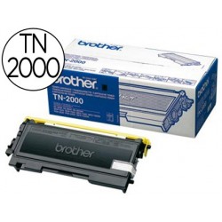 Toner laser brother tn2000 couleur noir 2500p