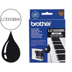 Cartouche brother jet d'encre lc1000bk couleur noir 500p